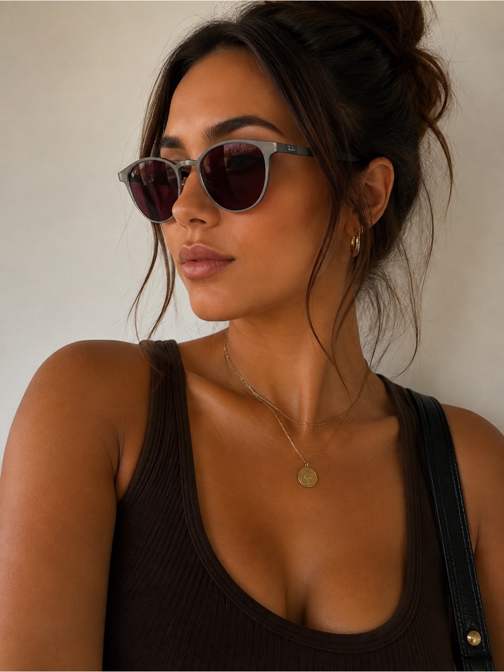 Ray-Ban RB 6355 2620 Eyeglasses 50-20-145 Black Silver Frame Prescription Lenses - Picture 1 of 5